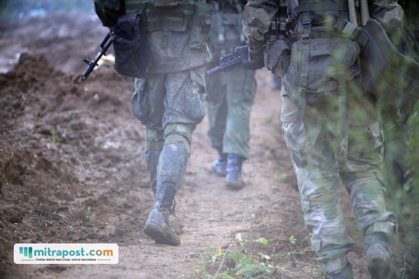 Ilustrasi latihan militer/istock