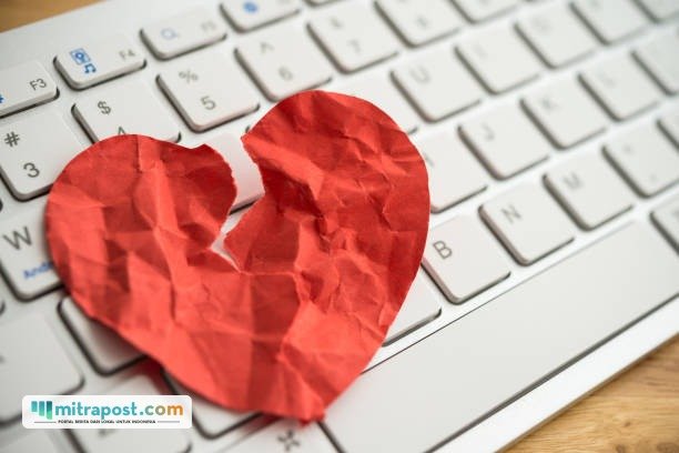 Ilustrasi love scamming/istock