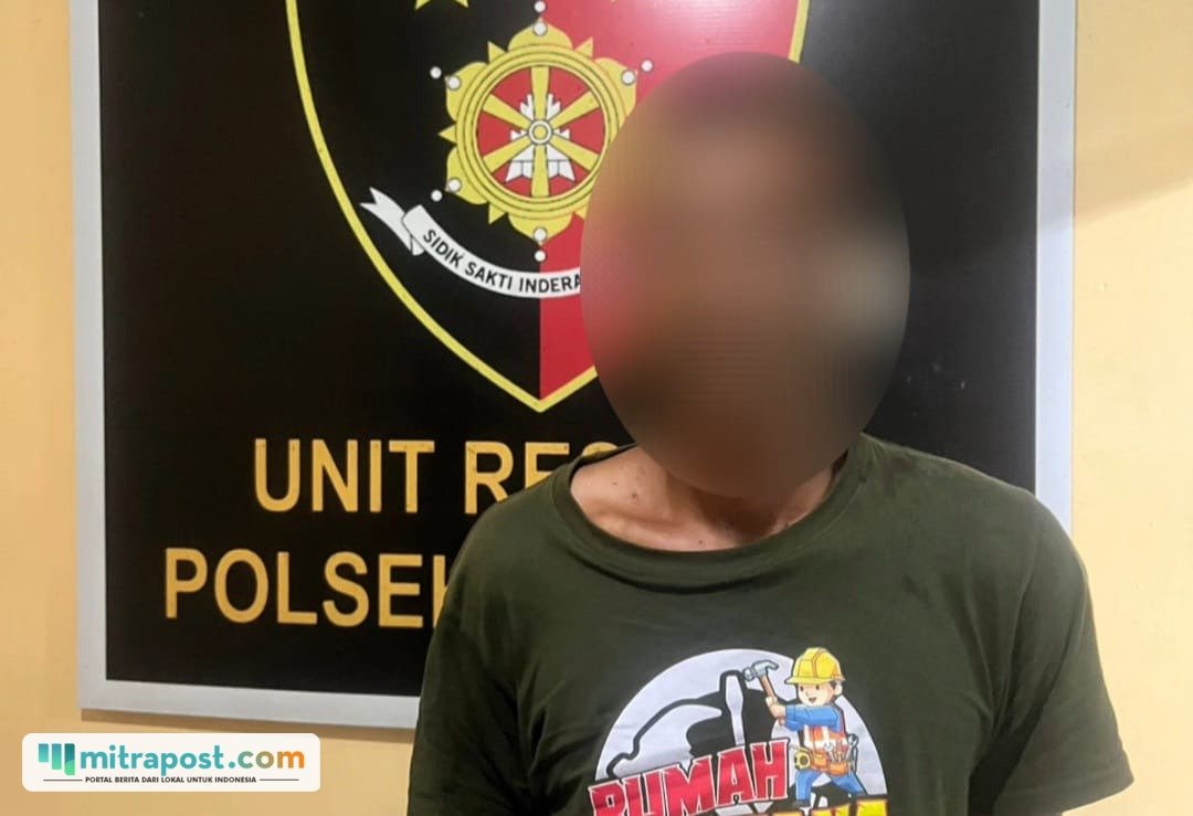 Pria Asal Sukolilo Diamankan Usai Kepergok Hendak Maling di Rumah Guru/ Humas Polresta Pati