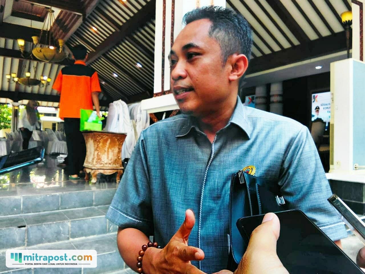 Foto : Ketua Komisi B DPRD Kabupaten Pati, Muslihan. (Sumber. Mitrapost.com/ Ilham)