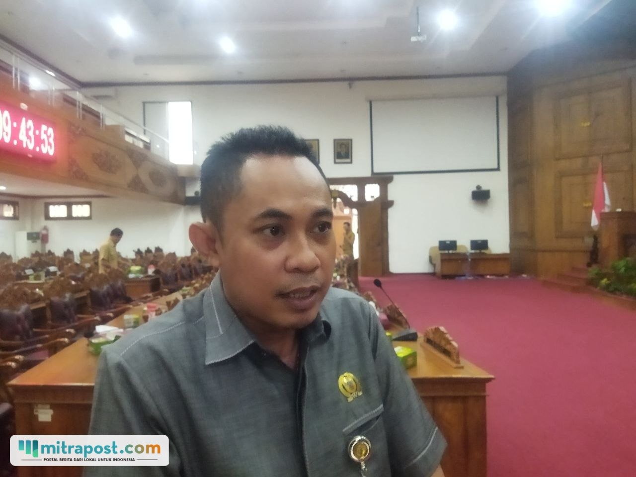 Foto : Ketua Komisi B DPRD Kabupaten Pati, Muslihan. (Sumber. Mitrapost.com/ Ilham)