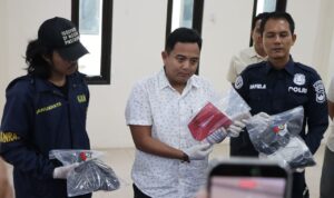 Konferensi Pers Penganiayaan Maut di Waduk Tepus Kayen Pati/Humas Polresta Pati