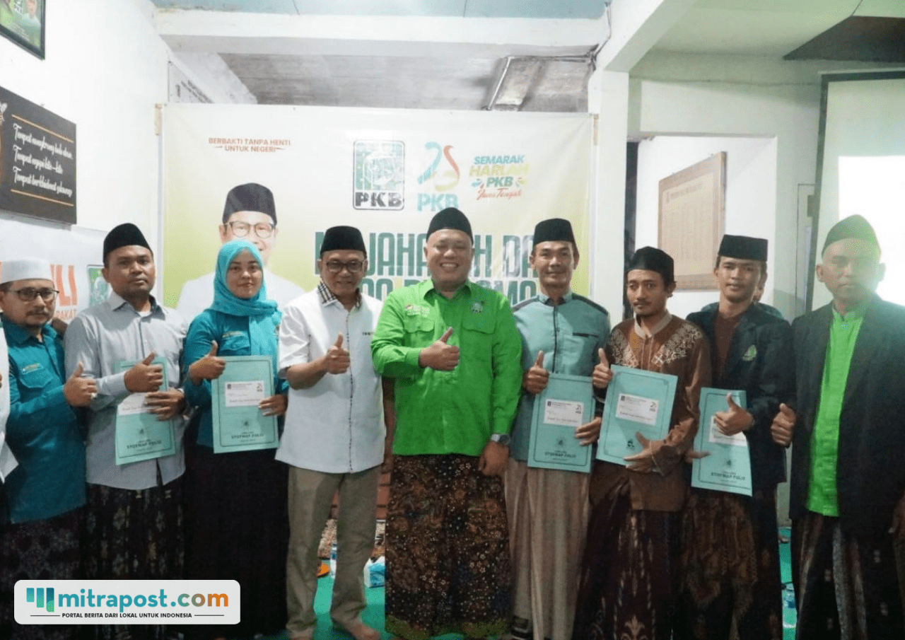Foto : Risma Ardhi Chandra saat menghadiri Harlah ke 28 PKB di Kantor DPC Pati, belum lama ini. (Dok. Humas Pemkab Pati)