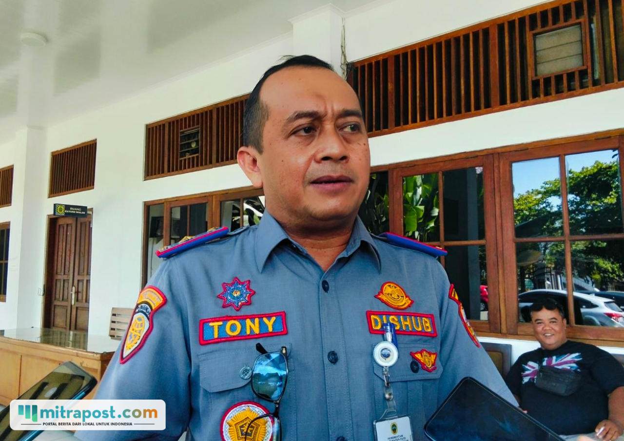 Foto : Kepala Dishub Pati, Tony Romas Indarta. (Sumber. Mitrapost.com/ Ilham) Proyek Tol Demak-Tuban