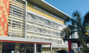Foto : Gedung rumah sakit umum daerah (RSUD) RAA Soewondo Pati. (Sumber. Mitrapost.com/ Ilham)
