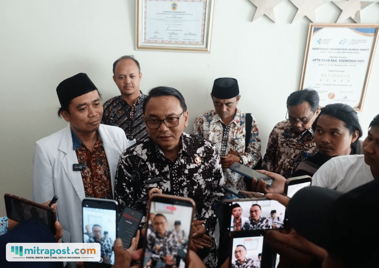 Foto : Plt Bupati Pati, Risma Ardhi Chandra. (Sumber. Mitrapost.com/ Ilham)