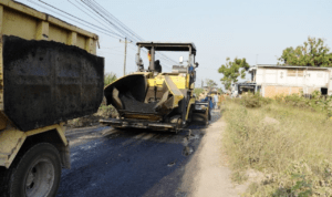 Foto : Peninjauan jalan oleh Plt Bupati Pati di ruas jalan Tlogowungu - Bapoh, Senin (06/07/2026). (Sumber. Mitrapost.com/ Ilham)