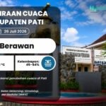 Prakiraan Cuaca Pati Minggu Besok: Berawan dengan Suhu Berkisar 20–33 °C Prakiraan Cuaca Pati Minggu Besok: Berawan dengan Suhu Berkisar 20–33 °C