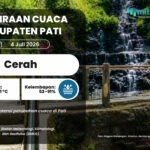 Cuaca Kabupaten Pati Sabtu Besok Diprediksi Cerah Cuaca Kabupaten Pati Sabtu Besok Diprediksi Cerah