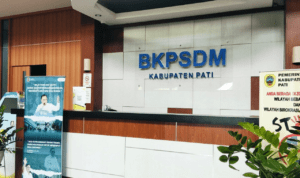 Foto : Kantor BKPSDM Kabupaten Pati. (Sumber. Mitrapost.com/ Ilham)