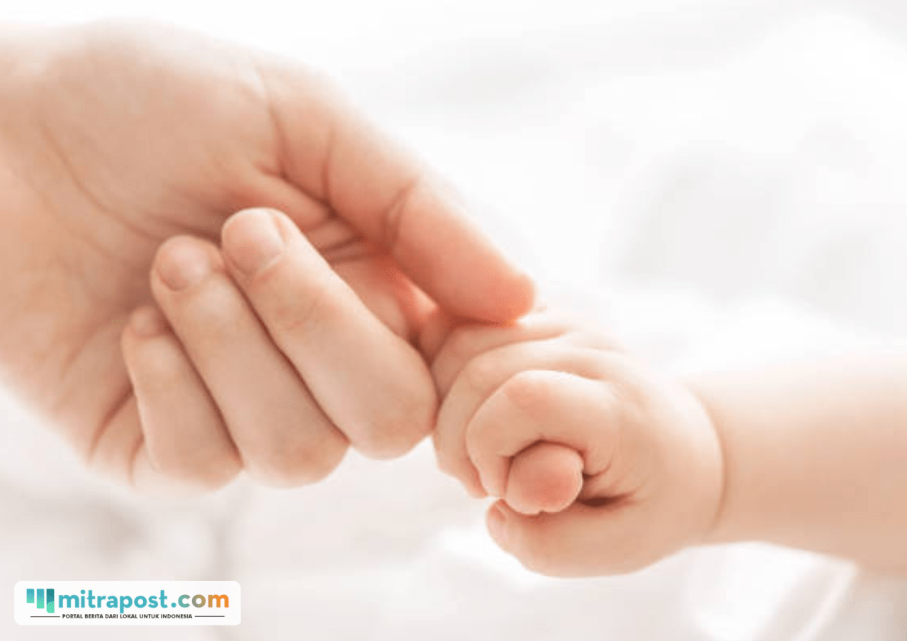 Ilustrasi ibu dan bayi/istock