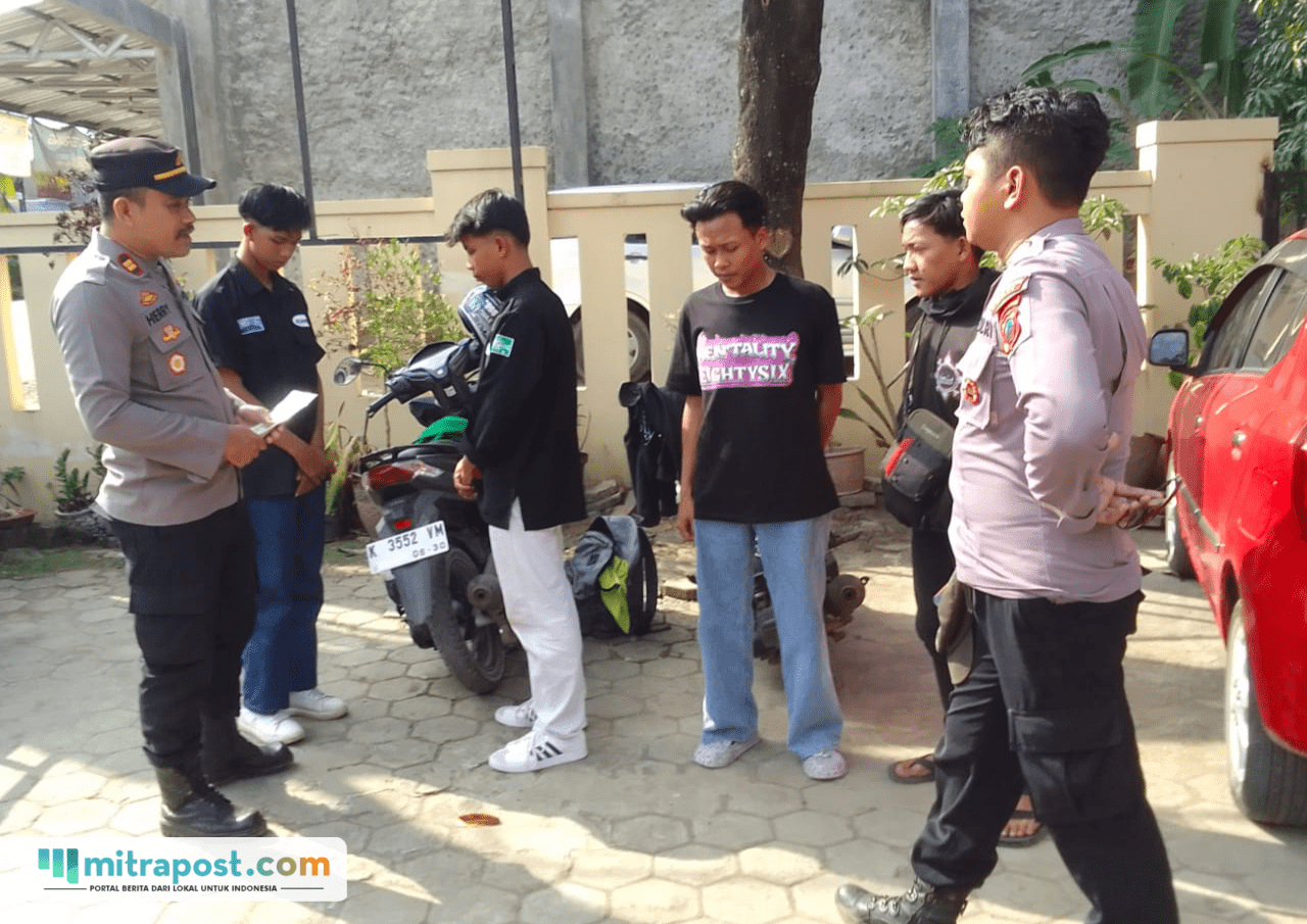 Polisi Tertibkan Konvoi Kelompok Silat di Dukuhseti Pati/humas Polresta Pati