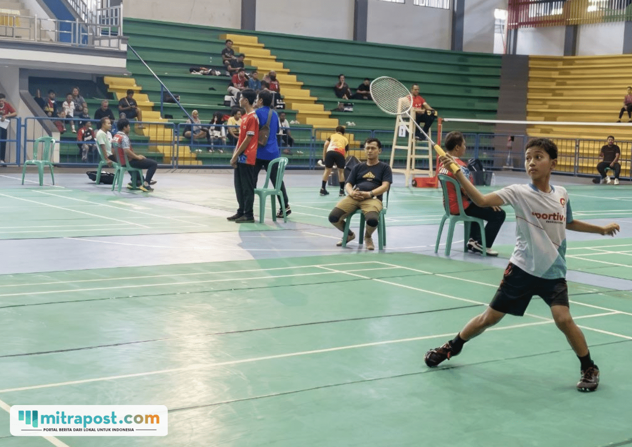Belum Genap Setahun, Pendapatan Retribusi Sewa GOR Pesantenan Lampaui Target