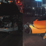 Kecelakaan supercar Mclaren di Jalan Sukoharjo-Solo / tangkap layar Kecelakaan supercar Mclaren di Jalan Sukoharjo-Solo / tangkap layar