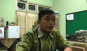 Foto : Staf Teknis Balai Pengelolaan Jalan Wilayah Pati, Abdul Jalil. (Sumber. Mitrapost.com/ Ilham)