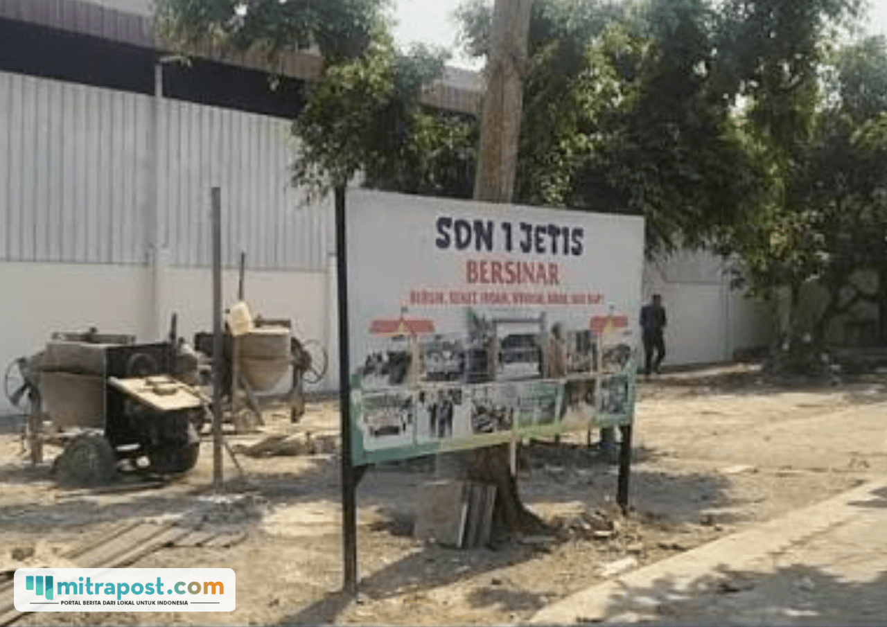 Kopdes Merah Putih Berdiri di Lahan SDN 1 Jetis Blora /tangkap layar