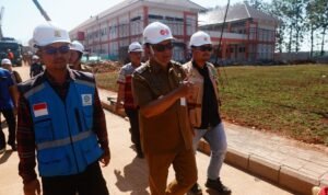 Plt Bupati Pati, Risma Ardhi Chandra saat mengunjungi Sekolah Rakyat di Tlogowungu/Pemkab Pati