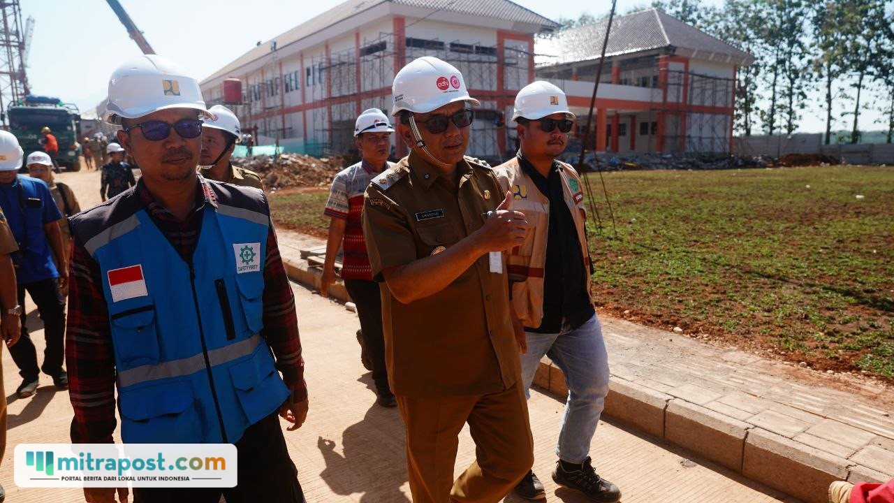 Plt Bupati Pati, Risma Ardhi Chandra saat mengunjungi Sekolah Rakyat di Tlogowungu/Pemkab Pati