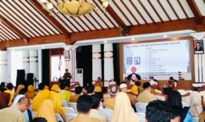 Foto : Pemkab Pati gelar sosialisasi anti korupsi di Pendopo Kabupaten Pati, Selasa (14/07/2026). (Sumber. Mitrapost.com/ Ilham)