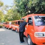 Foto : Angkutan terparkir di halaman SMP Negeri 4 Pati, Selasa (21/07/2026). (Sumber. Mitrapost.com/ Ilham) Foto : Angkutan terparkir di halaman SMP Negeri 4 Pati, Selasa (21/07/2026). (Sumber. Mitrapost.com/ Ilham) Pemkab Pati