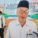 Foto : Ketua Baznas Kabupaten Pati, Minanurrohman ditemui di Pendopo usai melakukan penyaluran zakat kepada penerima manfaat, belum lama ini. (Sumber. Mitrapost.com/ Ilham)