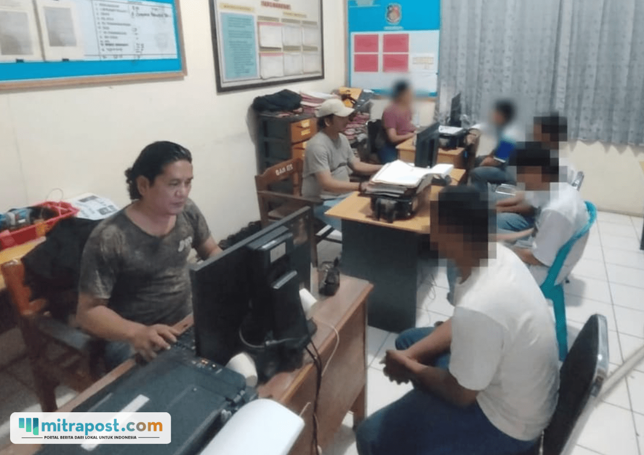 Polisi Amankan 9 Pelajar SMK Swasta Pati yang Terlibat Tawuran di Jalan Lingkar Selatan/humas polresta pati