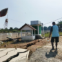 Foto : Kondisi tanah ambles di Dukuh Sampang, Desa Tondomulyo Kecamatan Jakenan. (Sumber. Mitrapost.com/ Ilham)