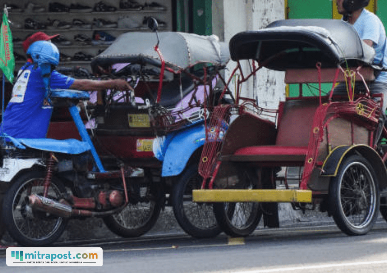 Tukang Becak di Kulon Progo Masuk Desil 9, BPS: Sudah Dimutakhirkan ke Desil 3