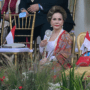 Istri Keenam Presiden ke-1 RI, Dewi Soekarno, Hadiri Peringatan Upacara Kemerdekaan