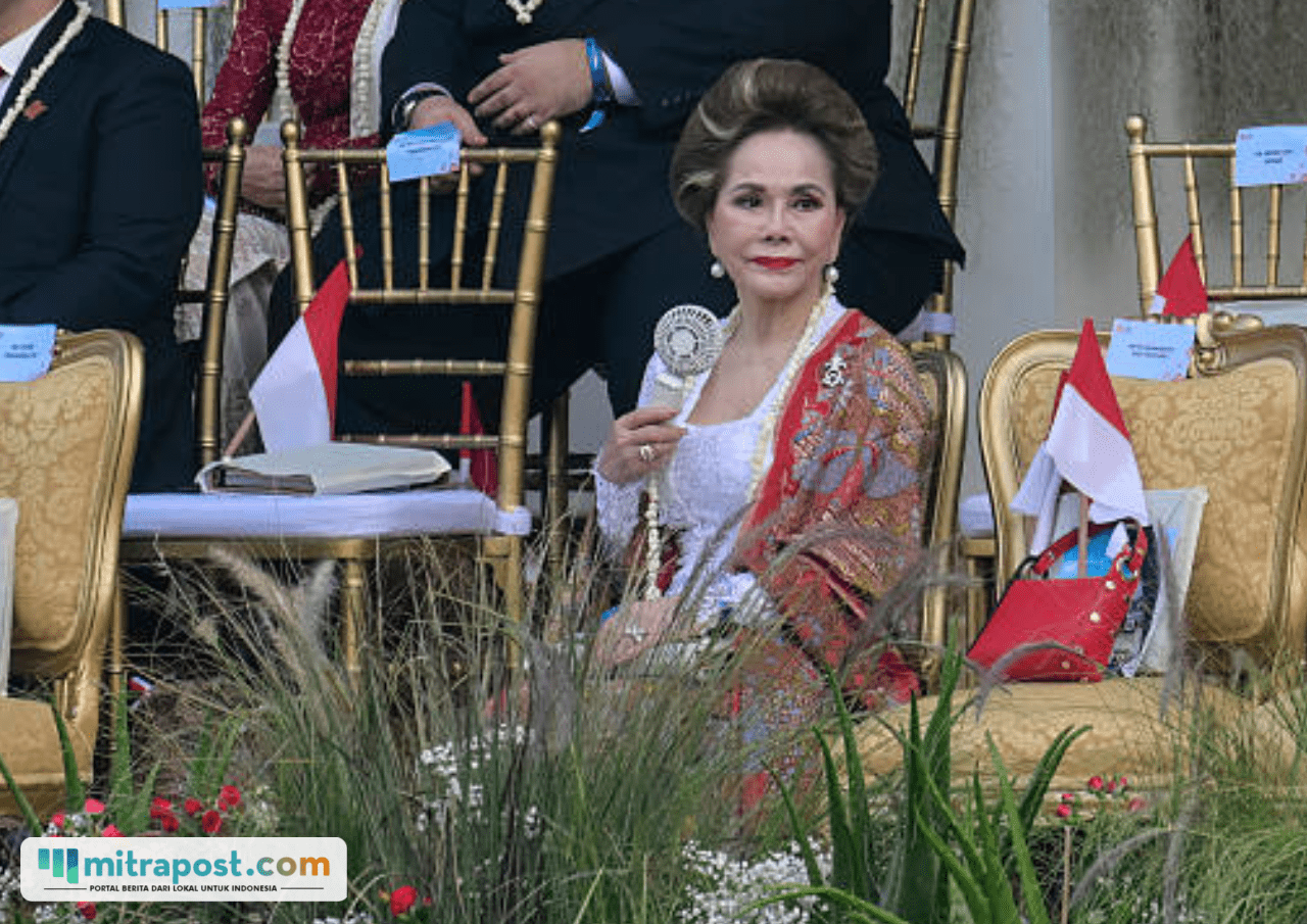 Istri Keenam Presiden ke-1 RI, Dewi Soekarno, Hadiri Peringatan Upacara Kemerdekaan