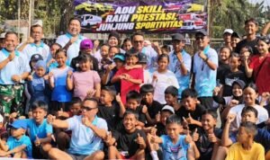Foto : Ratusan petenis muda dari berbagai daerah mengikuti Ajang Sirkuit Nasional (Sirnas) Tenis Junior di Lapangan Tenis Bakorwil Pati, Senin (24/08/2026). (Dok. Humas Pemkab Pati)