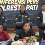 penusukan-sinomwidodo-pati Foto : Polresta Pati menggelar Konferensi Pers di Lantai II pada Kamis (13/08/2026) siang. (Dok. Humas Polresta Pati)