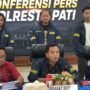 Foto : Polresta Pati menggelar Konferensi Pers di Lantai II pada Kamis (13/08/2026) siang. (Dok. Humas Polresta Pati)