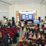 Foto : Siswa Sekolah Rakyat rintisan berada di aula Sentra Margo Laras Pati, belum lama ini. (Sumber. Mitrapost.com/ Ilham)