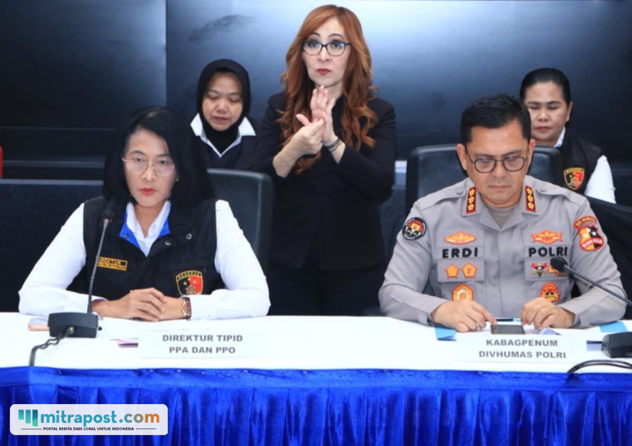 Bareskrim Polri Berhasil Ungkap 3 Kasus Kekerasan Seksual terhadap Perempuan, Anak, hingga TTPO