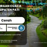 Prakiraan Cuaca Pati Selasa Besok: Cerah dengan Suhu Capai 31 °C