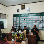 Foto : Konferensi Pers Adhyaksa Cup 2026 di Gedung Koni Kabupaten Pati, Sabtu (22/08/2026) siang. (Sumber. Mitrapost.com/ Ilham)