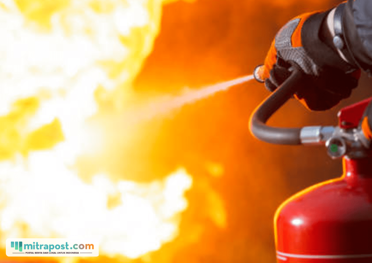 Ilustrasi kebakaran/istock Sepeda Motor