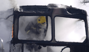 kebakaran-bus Total 50 Unit Bus Tak Layak Operasi Terbakar di Pangkalan PO Sinar Jaya Cikarang Barat