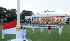 Upacara Kemerdekaan RI di Istana Merdeka /setneg Upacara Kemerdekaan RI di Istana Merdeka /setneg