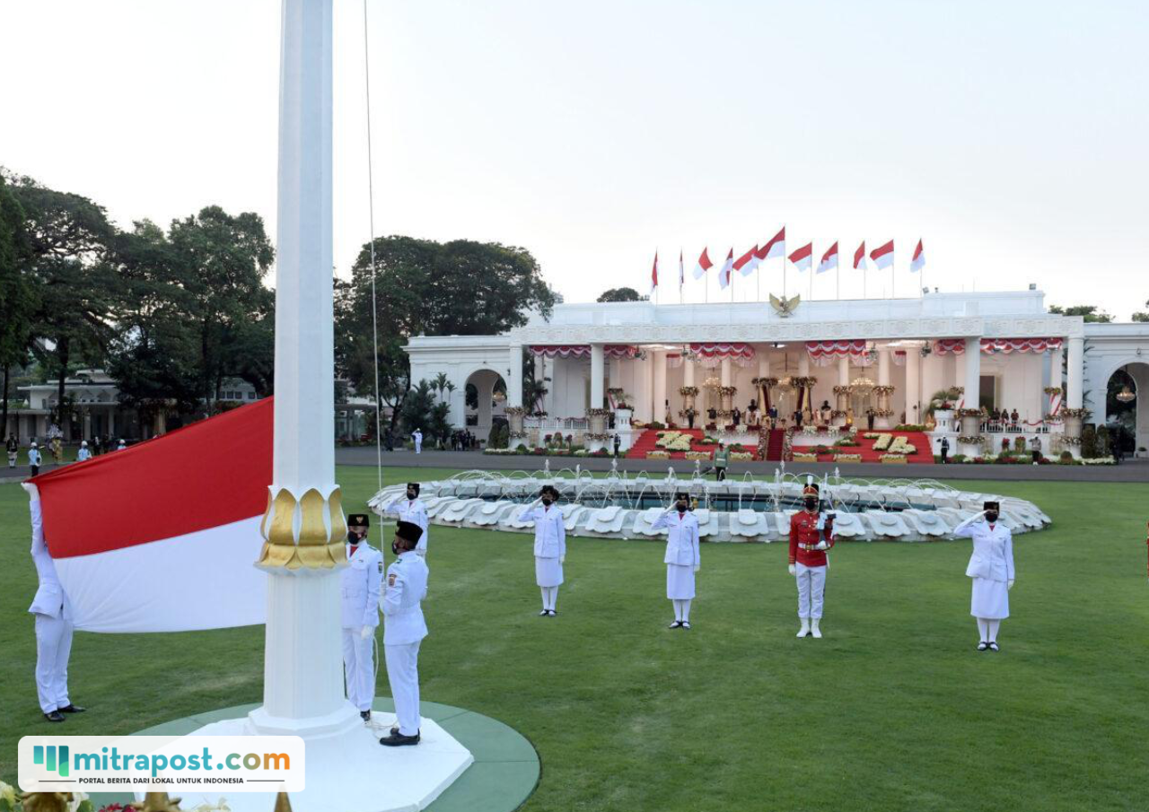 Upacara Kemerdekaan RI di Istana Merdeka /setneg