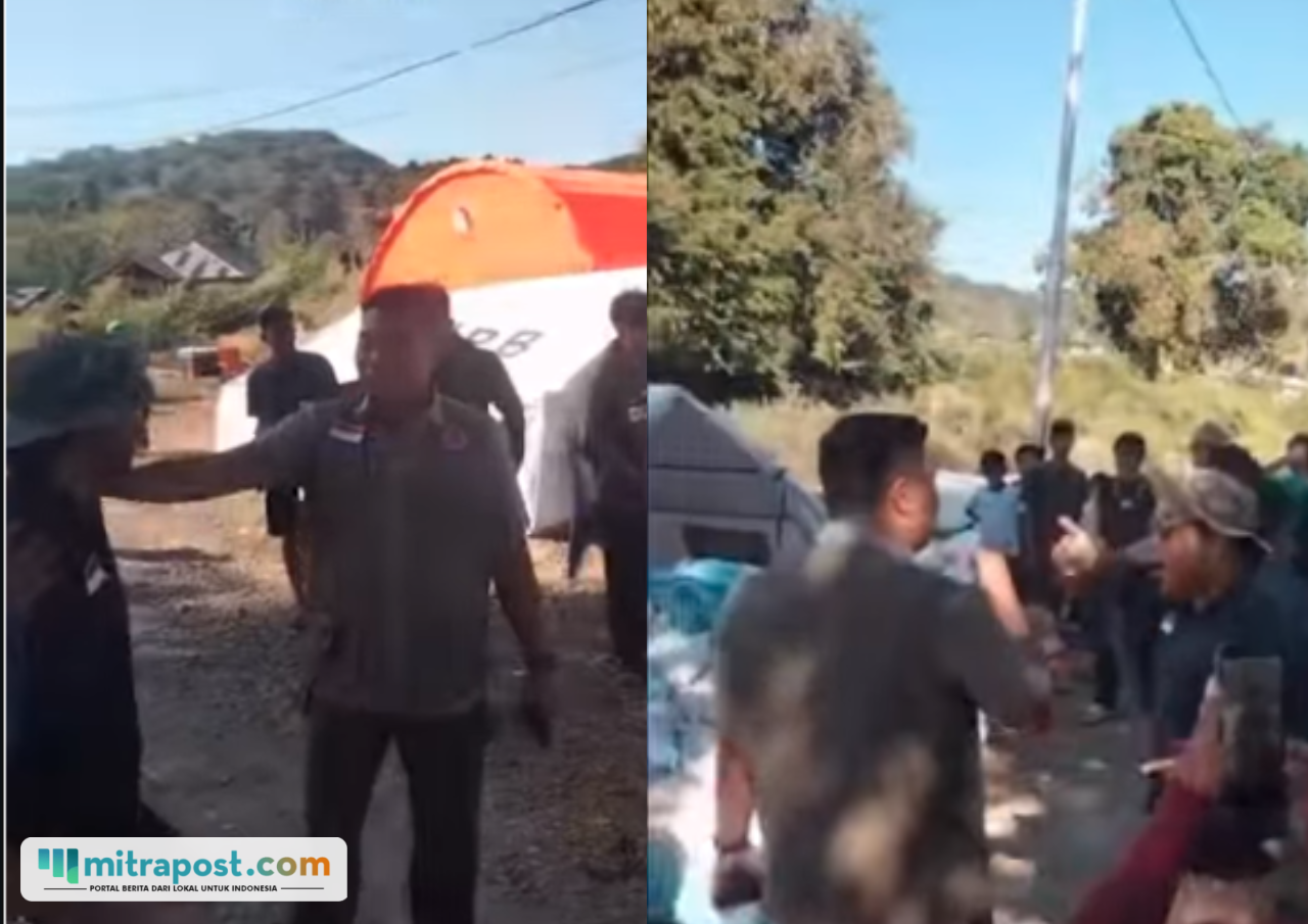 Viral Camat di Manggarai Timur NTT Marah karena Data Bantuan Logistik Tak Sesuai di Lapangan