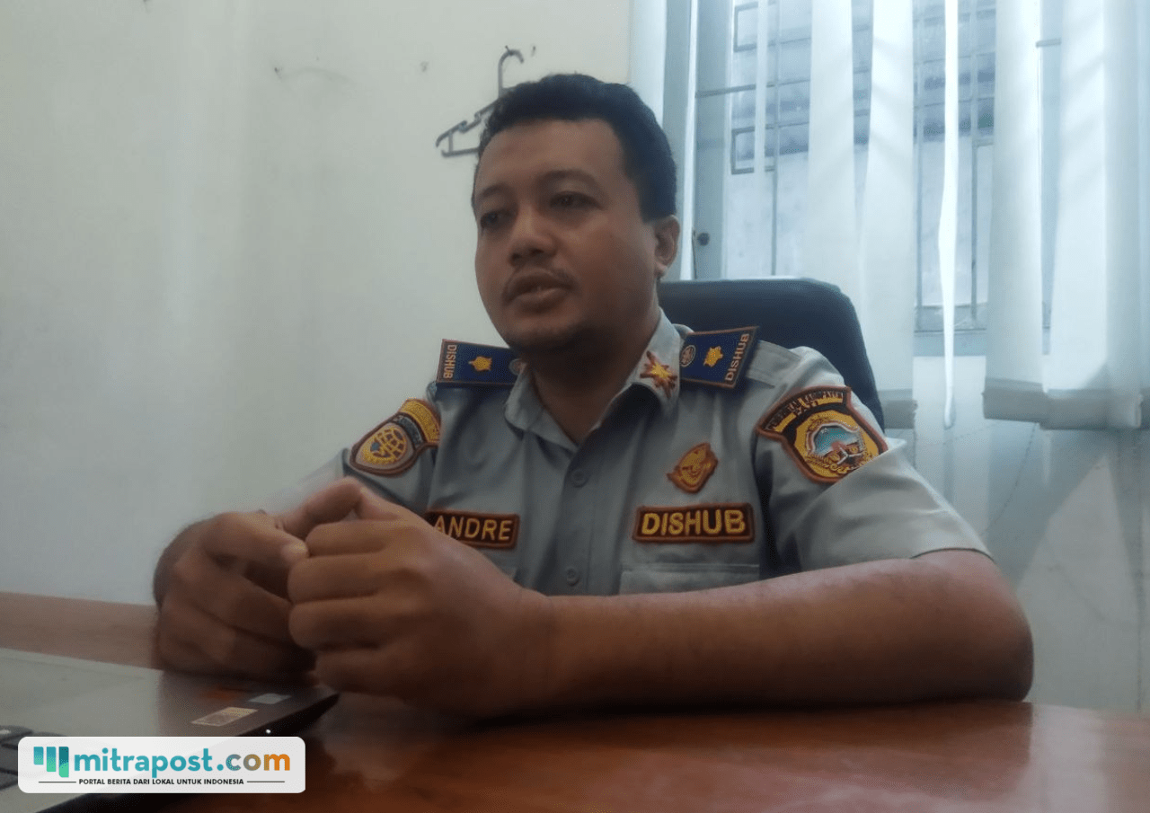 Foto : Kepala Bidang Angkutan Teknis dan Sarana (ATS) Dinas Perhubungan Kabupaten Pati, Andre. (Sumber. Mitrapost.com/ Ilham)