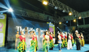 pati Foto : Penampilan Seni Budaya dari Sekolah di Kabupaten Pati, Rabu (26/08/2026) malam. (Sumber. Mitrapost.com/ Ilham)