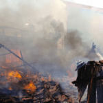 Gudang Kapuk di Gabus Pati Hangus Terbakar, 4 Armada Damkar Dikerahkan