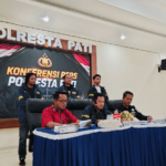 pati Foto : Konferensi Pers di Polresta Pati, Kamis (13/08/2026). (Sumber. Mitrapost.com/ Ilham)