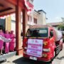 Foto : Polresta Pati, bersama Bhayangkari mendistribusikan bantuan air bersih ke sejumlah wilayah Pati. (Sumber. Mitrapost.com/ Ilham)