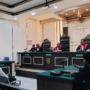 Foto : Sidang Perdana Kasus Kekerasan Seksual di Ruang Cakra PN Pati Digelar Tertutup, Selasa (11/08/2026) siang. (Sumber. Mitrapost.com/ Ilham)