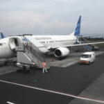 Pesawat Garuda Indonesia Alami Insiden Pecah Ban di Bandara Soekarno-Hatta