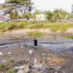 Foto : Kondisi sungai Silugonggo Pati. (Sumber. Mitrapost.com/ Ilham)